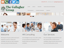 Tablet Screenshot of gallaghergroup.us